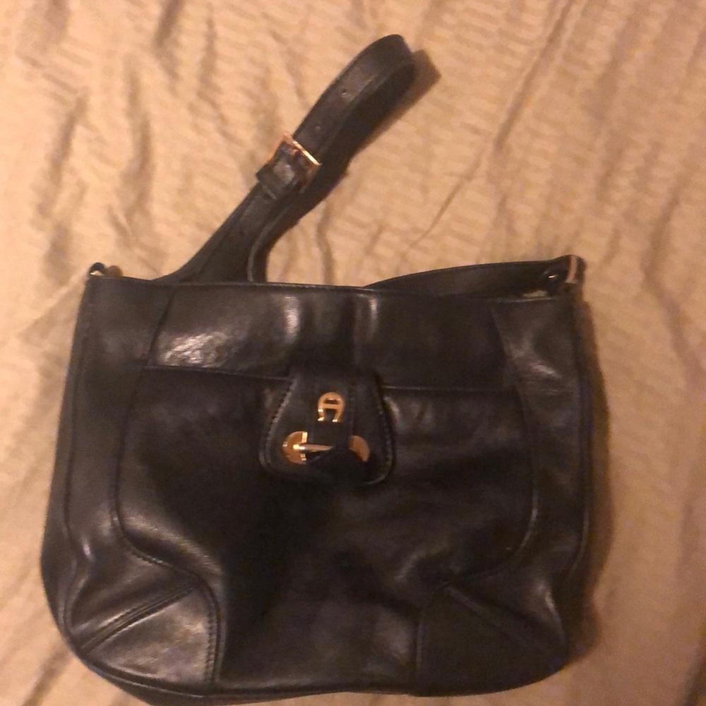 Etinne Aigner black purse